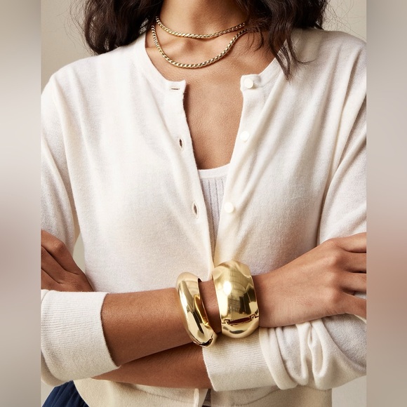 NWT J.crew Featherweight cashmere shrunken cardigan sweater - Picture 2 of 9